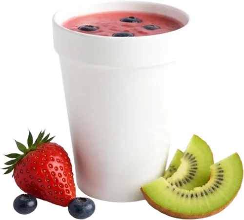 Miniatura 11 de Mr Miracle Vasos de espuma de poliestireno de 8 onzas, tazas de café desechables (paquete de 100), tazas de espuma blanca aisladas para bebidas