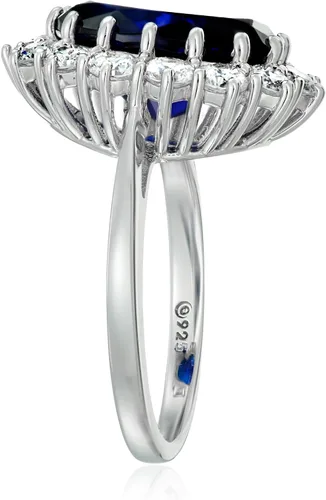 Miniatura 2 de Tienda Collection Platinum-Plated Sterling Silver Celebrity Kate Ring made with Infinite Elements Zirconia Accents