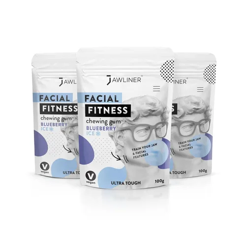 Miniatura 23 de Jawliner® - Pioneros de la goma de mandíbula artesanal más resistente 15 veces más dura, incluye 12 semanas de entrenamiento - Goma dura de menta