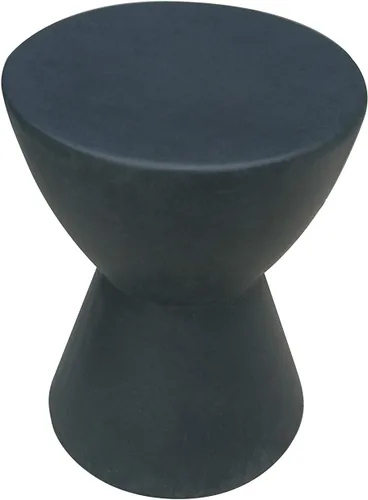Miniatura 4 de Mesa auxiliar de hormigón ligera y moderna F13 - Adecuado para interiores o exteriores - Fácil limpieza - Tamaño: 13.78 x 13.78 x 17.72 pulgadas