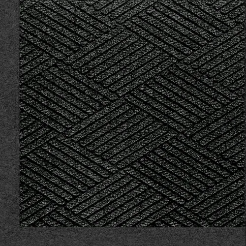 Miniatura 25 de Felpudo Waterhog Eco Premier Fashion de Andersen para interiores o exteriores; fibra de poliéster PET; respaldo de goma SBR, 3/8" de grosor, Negro