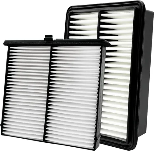 Miniatura 9 de Capume 2 piezas de kit de filtro de aire de motor para cabina JM277 JMRA0A Compatible con Rogue 2021 2.5L, Rogue 2022 2023 2024 2025 1.5L
