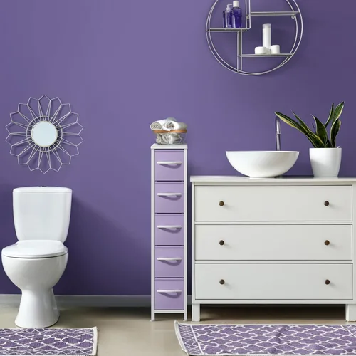 Miniatura 7 de Sorbus Cómoda para niños con 5 cajones - Unidad de almacenamiento organizadora cofre para ropa - Dormitorio, habitación de los niños, guardería