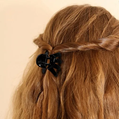 Miniatura 39 de 9 pinzas para el pelo de pulpo de 1.6 in, medianas y pequeñas, pinzas para el cabello ámbar Aceessories antideslizantes, agarres fuertes