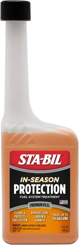 STA-BIL Tratamiento del sistema de combustible de protección en temporada | Limpiador de sistema de combustible de protección completa, limpiador de