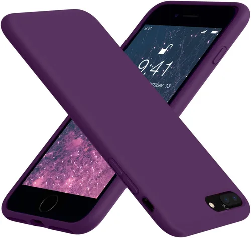Miniatura 8 de Vooii Funda compatible con iPhone 8 Plus, iPhone 7 Plus, protección de goma de gel de silicona suave, forro de microfibra, carcasa rígida a prueba