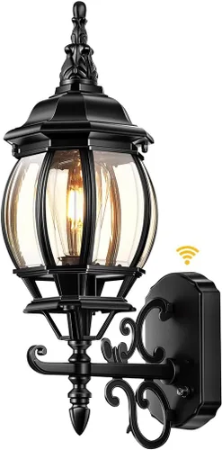 Miniatura 11 de VIANIS Luminarias de Exterior de Bronce Frotado con Aceite para Montaje en Pared, Linternas Modernas de Porche Delantero Aplique de Pared, Luces
