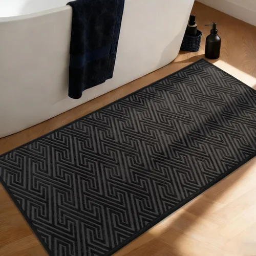 Miniatura 32 de YIHOUSE Beige Bathroom Rugs 17"x24", Quick Dry Non Slip Bath Rug, Absorbent Machine Washable Thin Bath Mat for Restroom Floor Tub Laundry Room Home