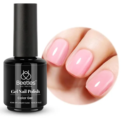Miniatura 125 de Beetles - Esmalte de uñas de gel verde luminoso que brilla en la oscuridad, esmalte de uñas de gel que se absorbe con lámpara LED UV, arte de uñas