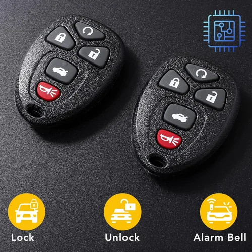 Miniatura 4 de Llavero de repuesto para Chevy Malibu Cobalt Pontiac Grand Prix G6 G5 Buick Lacrosse Allure Saturn Aura Sky 2004 2005 2006 2007 2008 2009 2010 2011