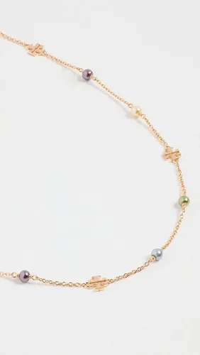 Miniatura 3 de Tory Burch Delicado collar de perlas Kira para mujer