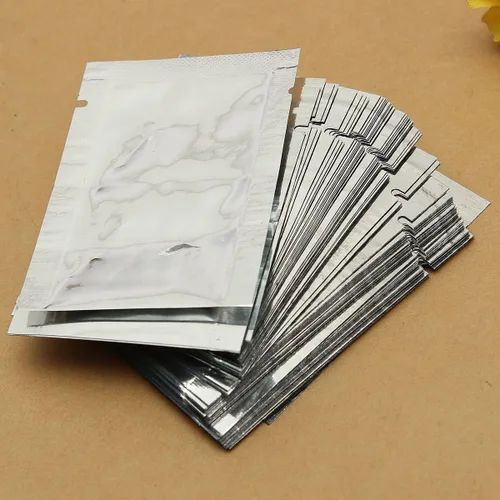 Miniatura 2 de Bolsas de vacío Mylar de papel de aluminio, paquete de alimentos, paquete de 100
