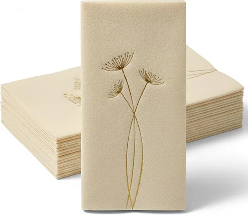 Miniatura 8 de Servilletas de papel azul bebé, tela desechable de lino como servilletas de cena, toallas de mano, suaves, absorbentes, servilletas de mano de papel