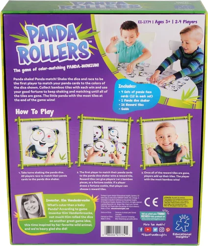 Miniatura 6 de Educational Insights Rodillos Panda