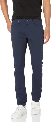 Miniatura 19 de Amazon Essentials - Pantalones ajustados para hombre, diseño de sarga elástica con 5 bolsillos