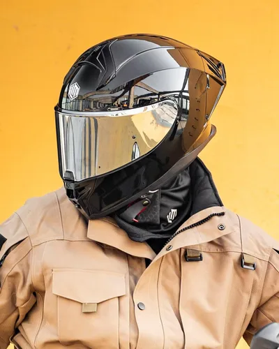 Miniatura 8 de ILM Cascos de motocicleta de cara completa para hombres y mujeres con Pinlock Powersports Street Racing Cascos para Motos DOT Modelo MF510