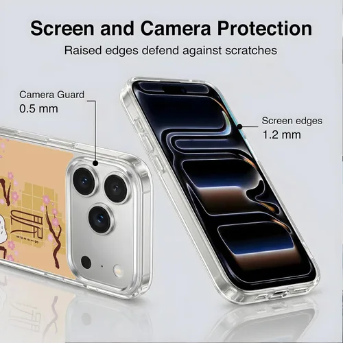 Miniatura 510 de Carcasa de gel para iPhone 7 Plus/iPhone 8 Plus, diseño de Snoopy Oriental de Peanuts, Badges