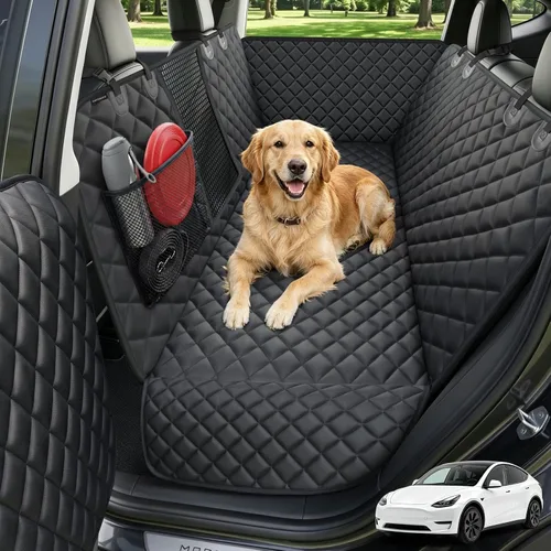 Miniatura 11 de URPOWER Funda de asiento para perro, hamaca 100% impermeable, 600D, resistente, a prueba de arañazos, antideslizante, duradera, suave
