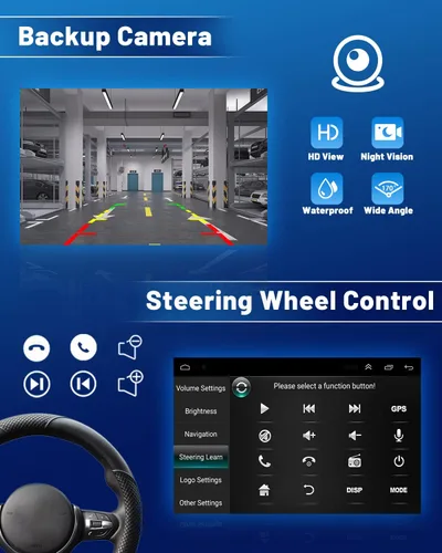 Miniatura 4 de [4Core 64G] Android 15 Estéreo de coche para Honda Odyssey 2005-2010, Hikity Pantalla táctil de 10.1 pulgadas, unidad principal de radio de coche
