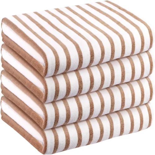 Miniatura 59 de JML Toallas de microfibra, juegos de toallas de baño (paquete de 6, 27 x 55 pulgadas), extra absorbentes, de secado rápido, multiusos, para baño