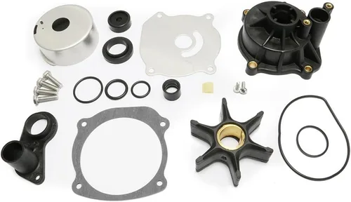 Miniatura 12 de Reemplazo del kit de la reconstrucción del impulsor de la bomba de agua de Johnson Evinrude de 40-60 HP con la carcasa 5000308