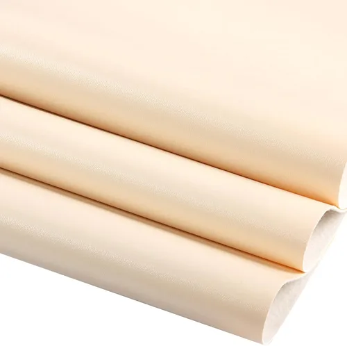 Miniatura 2 de Ramya Hojas de cuero sintético de color sólido liso 1 rollo 12"X53" (30 cm X 135 cm), la piel sintética es ideal para proyectos de manualidades DIY