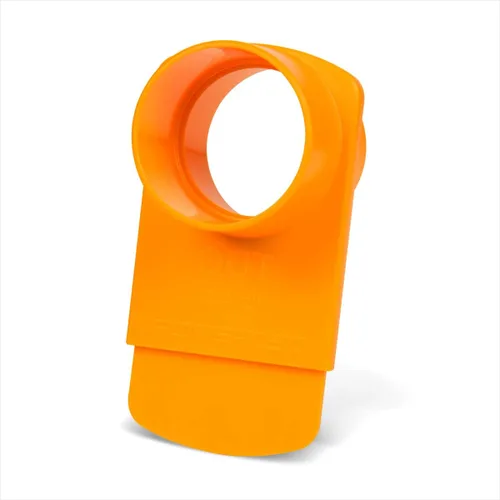 POWERTEC 70294 - Puerta de ráfaga integrada de 2-1/2 pulgadas, resistente a obstrucciones, ajuste de plástico ABS cónico antihuecos para sistemas de