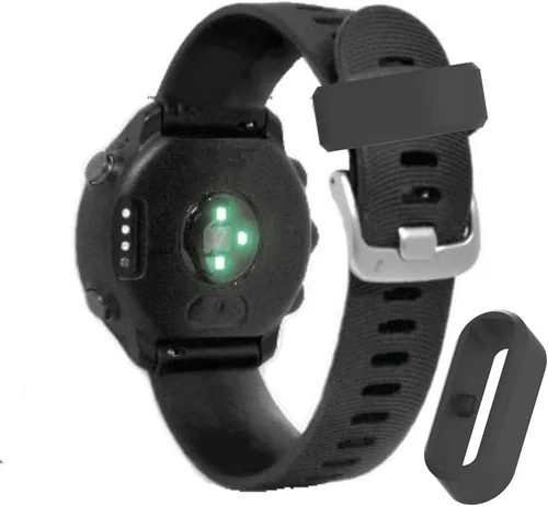 Miniatura 5 de FitTurn Banda Keeper compatible con Garmin Venu Sq/Vivoactive 3 Music/Vivomove/Vivomove HR Bandas de sujeción de repuesto anillo de silicona