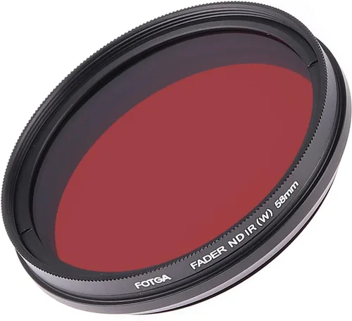 Miniatura 15 de FocusFoto FOTGA - Filtro IR infrarrojo ajustable todo en uno de 1.693 in, lente de rayos X, variable de 530 nm a 650 nm, 680 nm, 720 nm, 750 nm