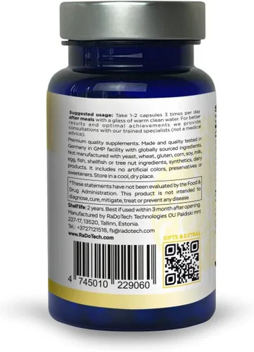 Miniatura 3 de EnergyTune, suplementos energéticos, aumenta la absorción de nutrientes y promueve la salud general y el apoyo inmunológico, sin OMG, sin gluten
