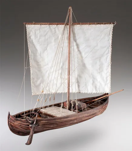 Miniatura 2 de Dusek Viking Knarr Model Ship Kit D007 Escala 1:35