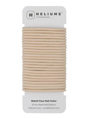 Miniatura 12 de Cyndibands Cintas para el cabello gris – Soportes elásticos de cola de caballo de 0.157 pulgadas – Combina con tus bandas de color de cabello – 24