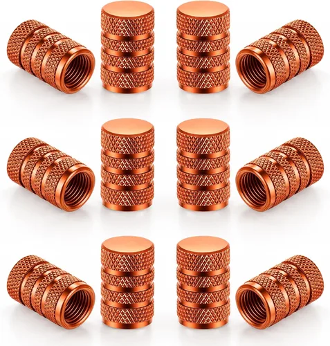SINGARO 12 tapas de vástago de válvula de neumático, accesorios exteriores de automóvil, cubierta de válvula de aleación de aluminio universal para