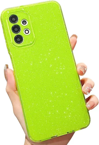 Miniatura 12 de MINSCOSE Funda compatible con Samsung Galaxy A14 5G, bonita funda delgada con purpurina fina, a prueba de golpes, de TPU para mujeres y niñas