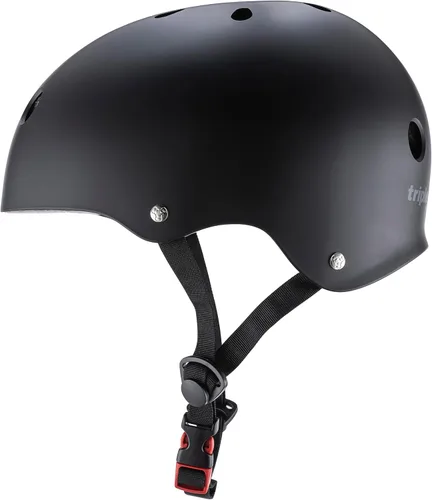 Miniatura 36 de Triple Eight Casco de bicicleta y monopatín con doble certificación Gun Matte