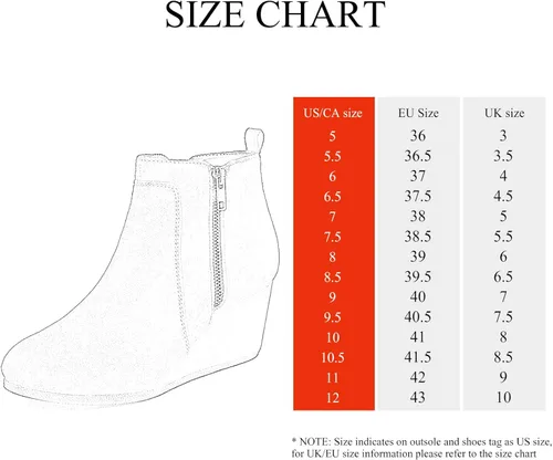 Miniatura 2 de DREAM PAIRS Women's Suede Low Wedges Ankle Boots
