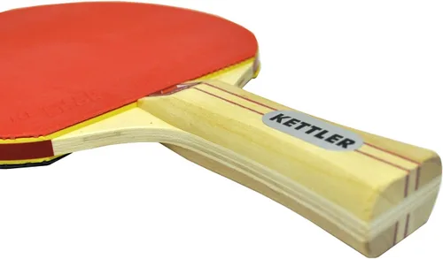 Miniatura 4 de Kettler Advantage paquete para tenis de mesa en interiores: conjunto para 4 jugadores (4 raquetas/paletas de pádel y 8 pelotas)