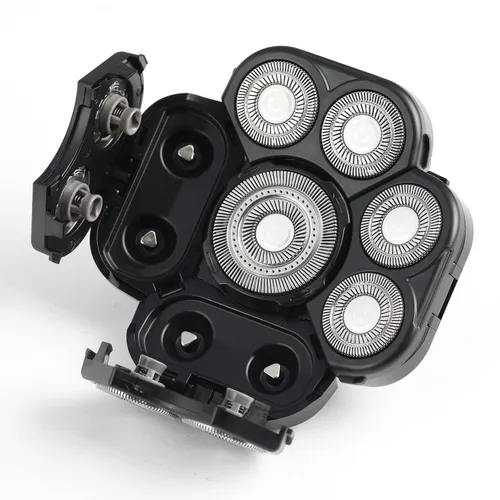 Miniatura 4 de Cabezales de repuesto para afeitadoras eléctricas para hombre, cabeza de 9 cuchillas, reemplazable, flotante, impermeable, cabezal de afeitadora