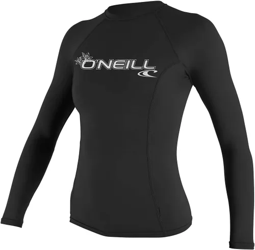Miniatura 14 de O'Neill Sudadera de compresión con protección UV manga larga para mujer Vidrio de mar