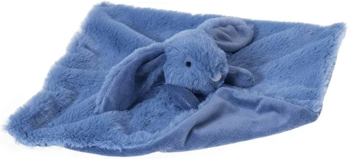 Miniatura 5 de Manta de felpa con animales de peluche de Apricot Lamb, conejo azul marino, manta de personaje para guardería de bebé, lujosa mantita acogedora