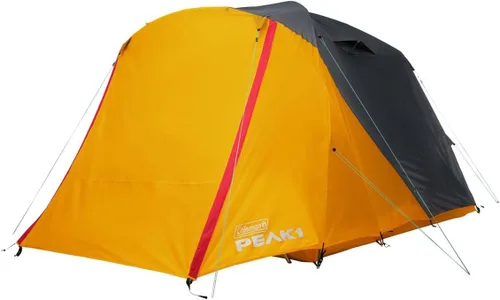 Miniatura 11 de Coleman PEAK1 - Tienda de campaña premium impermeable para mochileros con toldo contra lluvia y huella, tienda de camping ligera que soporta vientos
