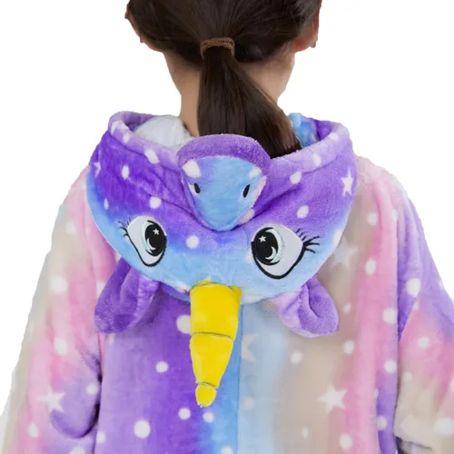 Miniatura 36 de Mameluco de unicornio para pijamas de animales, cosplay, disfraz unisex de Halloween