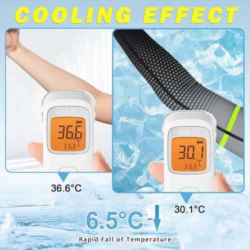Miniatura 24 de beister Mangas de compresión de enfriamiento con protección solar UV para hombres y mujeres ciclismo