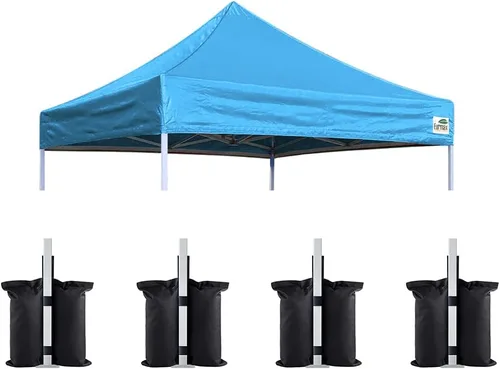 Miniatura 23 de Eurmax USA toldo desplegable de repuesto, cubierta superior para tienda de campaña, armado instantáneo, solo la cubierta superior, 4 bolsas