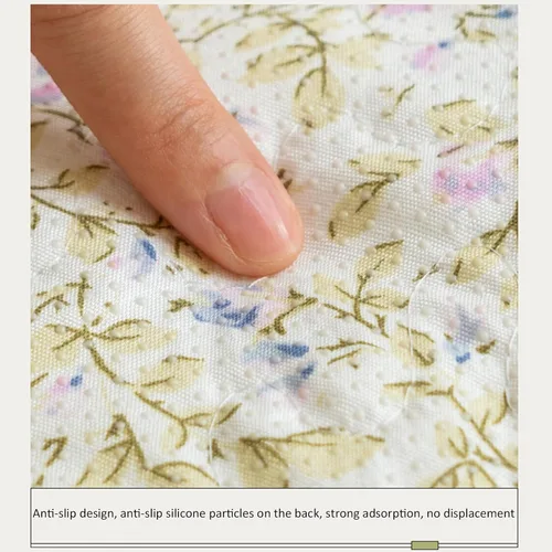 Miniatura 5 de Funda de sofá divertida y mullida, hecha a mano para otoño, invierno, jardín, elegante, de algodón, acolchada, antideslizante, funda de sofá