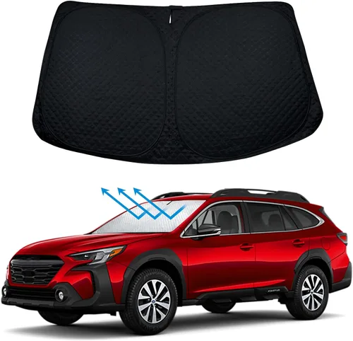 Miniatura 58 de BESTVIEW Protector Solar Para Parabrisas Compatible con GMC Sierra 1500 2500 3500 2019 2020 2021 2022 2023, Visor Solar Reflectivo Plegable