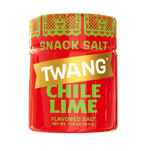 Miniatura 4 de Twang erz Chile-Lime condimento sal para aperitivos, coctelera de 1.15 onzas (paquete de 10)