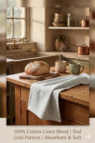 Miniatura 264 de Urban Villa Toallas de cocina 100% algodón para cocina (juego de 6) 20"x30" toallas de cocina altamente absorbentes, juego de ropa de cocina