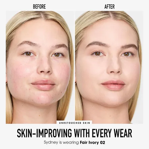 Miniatura 2 de bareMinerals Base de maquillaje original en polvo suelto SPF 15, maquillaje facial en polvo mineral limpio, cobertura transparente a completa, sin