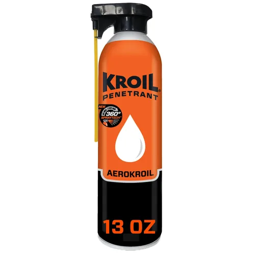 Miniatura 16 de Kroil Aerokroil Penetrant - Lubricante penetrante de óxido - Aceite inhibidor de la corrosión para cadenas, bisagras y piezas metálicas pegadas, uso